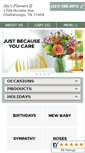 Mobile Screenshot of joysflowers2.com